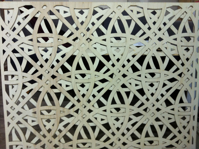 משרביות בחריטה על עץ